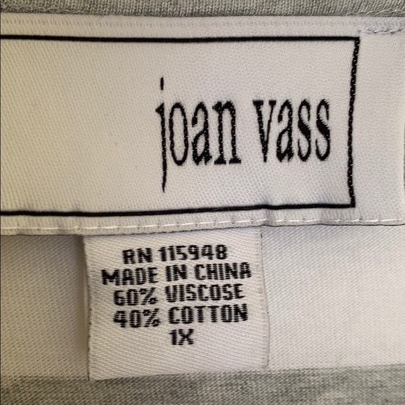 Joan Vass top - Picture 2 of 2